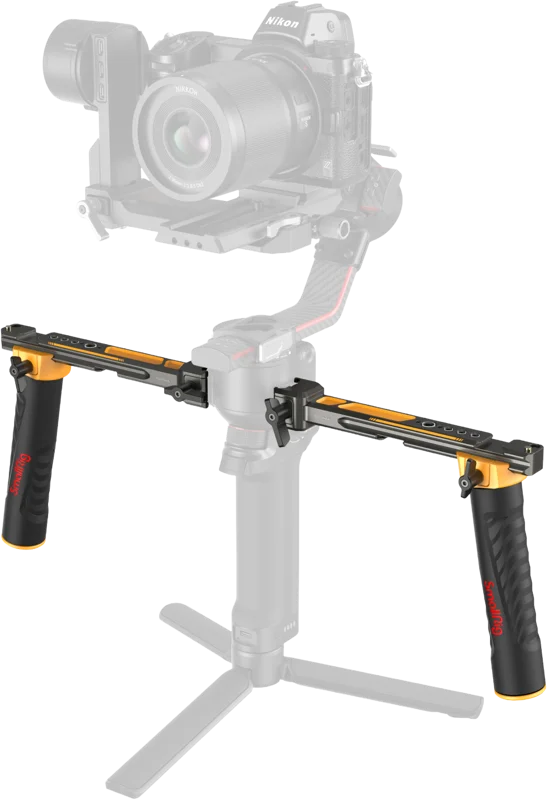SmallRig 5526 Dual Handgrip for DJI RS 2 / RSC 2 / RS 3 / 3 Pro / RS 4 / 4 Pro（BumbleBee Edition)