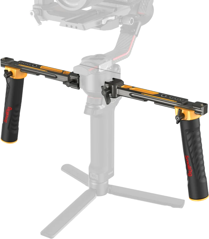 SmallRig 5526 Dual Handgrip for DJI RS 2 / RSC 2 / RS 3 / 3 Pro / RS 4 / 4 Pro（BumbleBee Edition)