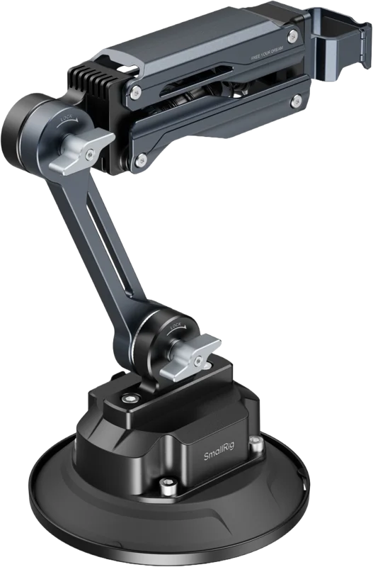 SmallRig 5507 Shock Absorber Support with Electronic Suction Cup for Osmo Pocket 3 / HERO13 and more