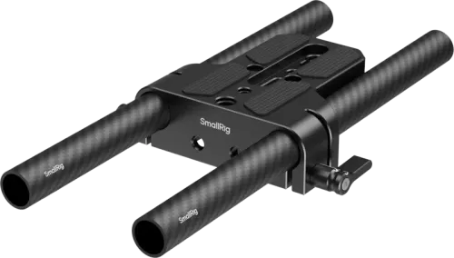 SmallRig 5609 Bottom Mount Plate with Dual 15mm Rod Clamp