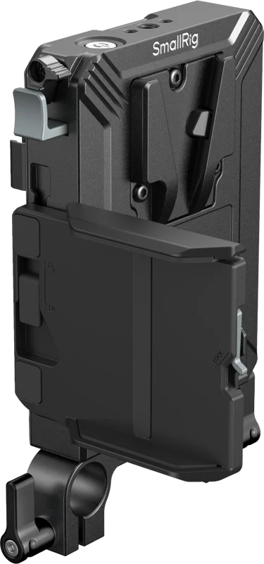 SmallRig 5226 V-Mount Battery Mount Plate Kit for 15mm LWS Rods