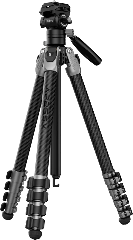 SmallRig 5477 Portable Video Carbon Fiber Tripod AP255Pro
