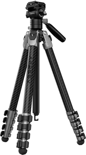 SmallRig 5477 Portable Video Carbon Fiber Tripod AP255Pro