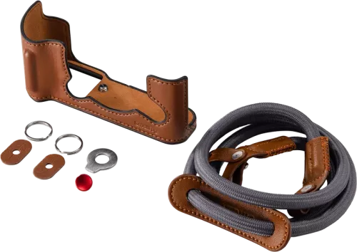 SmallRig 5670 Leather Half Case Kit for FUJIFILM X-T30 / X-T30 II / X-T30 III Brown