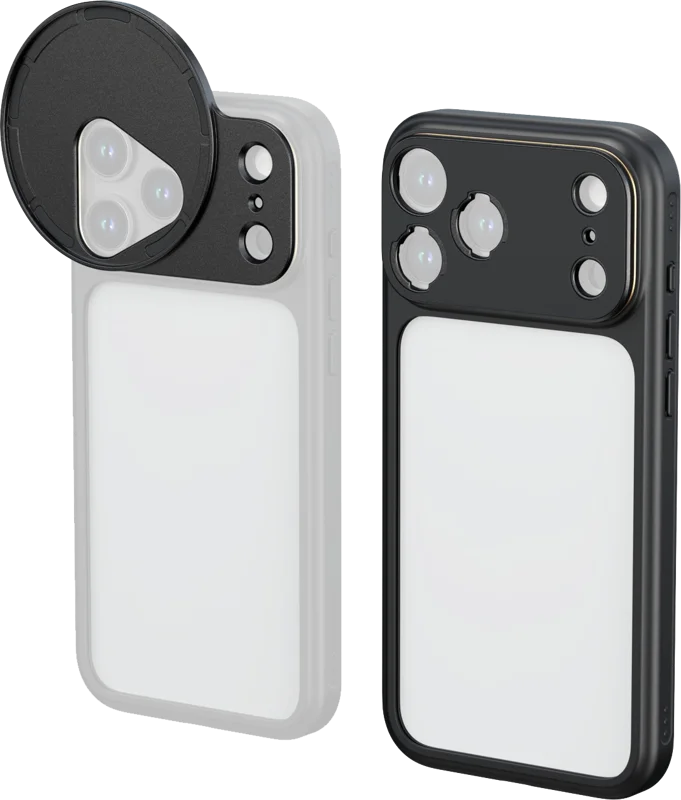SmallRig 5793 FilMov Lightweight Photography Bumper Case for iPhone 17 Pro Max Black
