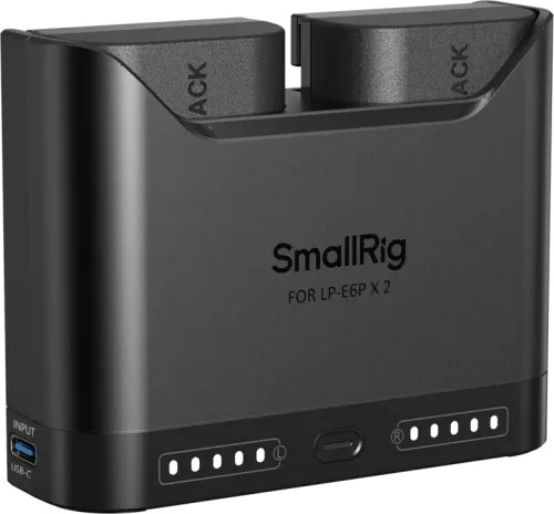 SmallRig 5485 Turbo Charging Kit for LP-E6P Camera Batteries