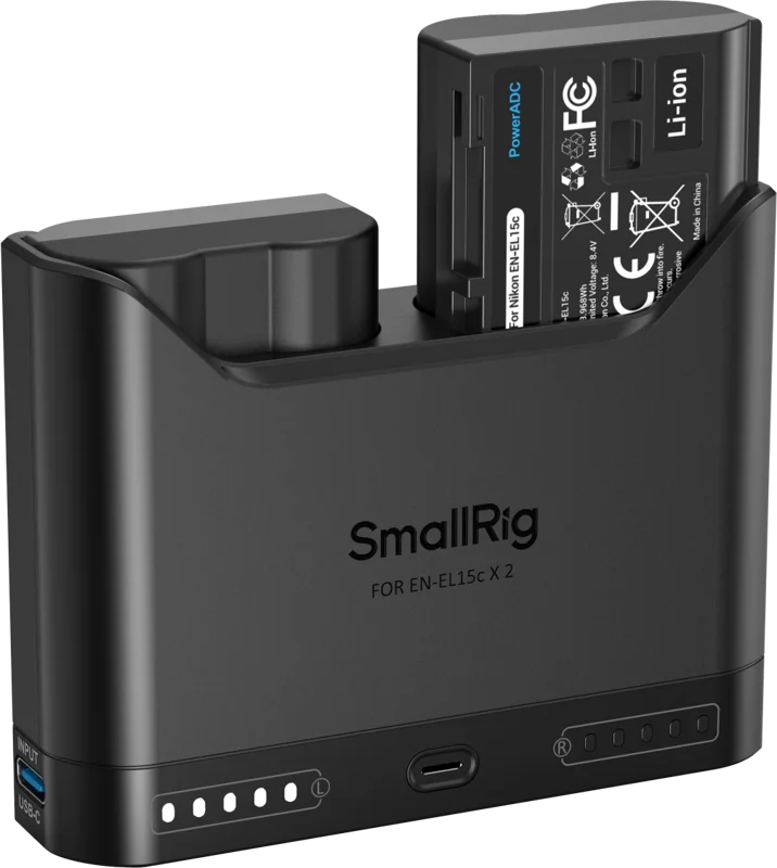SmallRig 5486 Turbo Charging Kit for EN-EL15c Camera Batteries