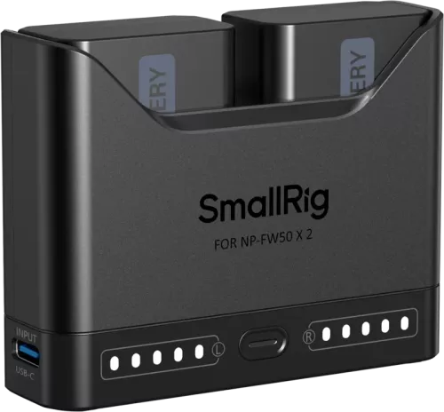 SmallRig 5488 Turbo Charging Kit for NP-FW50 Camera Batteries