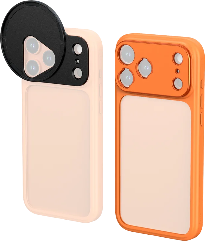 SmallRig 5795 FilMov Lightweight Photography Bumper Case for iPhone 17 Pro Max (Orange)