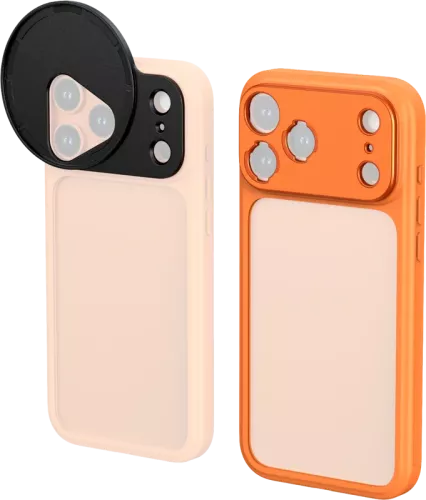 SmallRig 5795 FilMov Lightweight Photography Bumper Case for iPhone 17 Pro Max (Orange)
