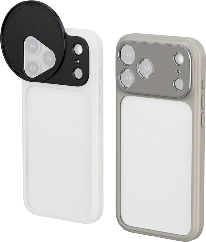 SmallRig 5791 FilMov Lightweight Photography Bumper Case for iPhone 17 Pro (Gray)