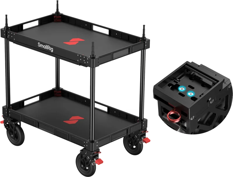SmallRig 5991 36" Video Production Camera Cart (Lite)