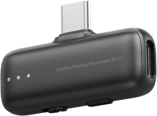 SmallRig 5715 S70 Wireless Microphone with Multi-Device Compatibility (Black)