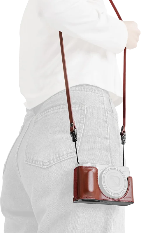 SmallRig 5687 Quick Release Shoulder Strap for Ricoh GR Series (Red)