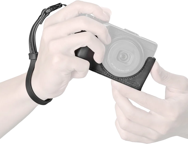 SmallRig 5683 Quick Release Wrist Strap for Ricoh GR Series (Black)