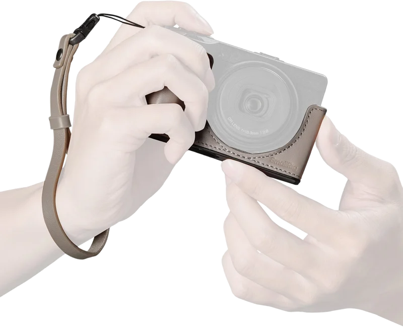 SmallRig 5682 Quick Release Wrist Strap for Ricoh GR Series (Grey)