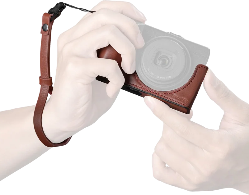 SmallRig 5678 Leather Case Kit for RICOH GR IV / GR III / GR IIIx / GR III HDF / GR IIIx HDF (Red)