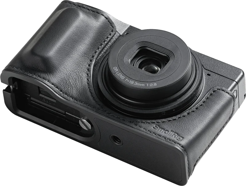 SmallRig 5676 Leather Case Kit for RICOH GR IV / GR III / GR IIIx / GR III HDF / GR IIIx HDF (Black)