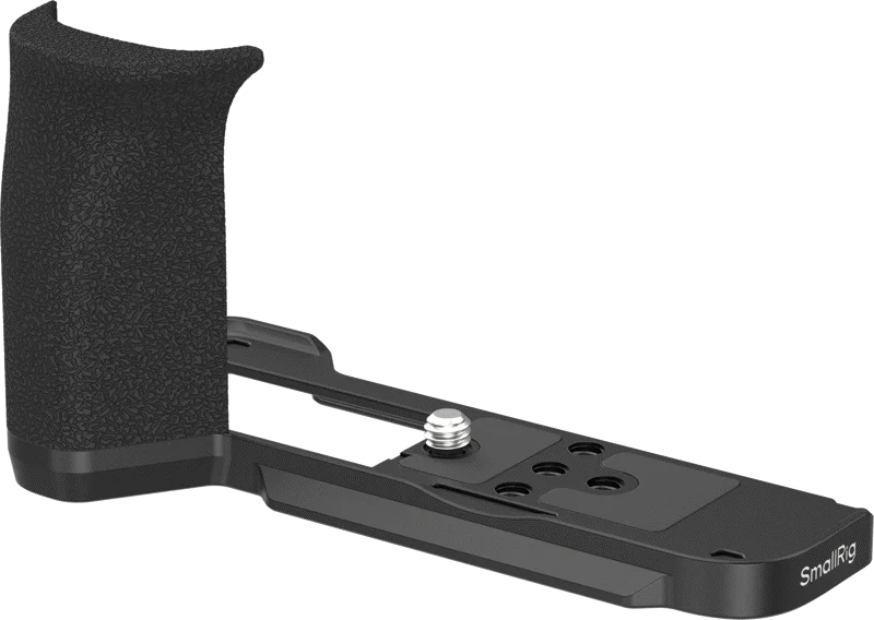 SmallRig 5808 L-Shaped Mount Plate with Handle for Canon PowerShot V1 (Black)