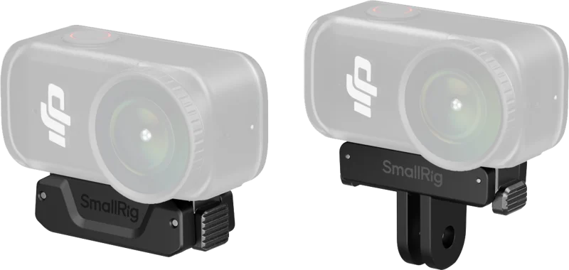 SmallRig 5918 Bidirectional QR Folding Adapter Support with 2-Prong Mount and 1/4"-20 Threaded hole