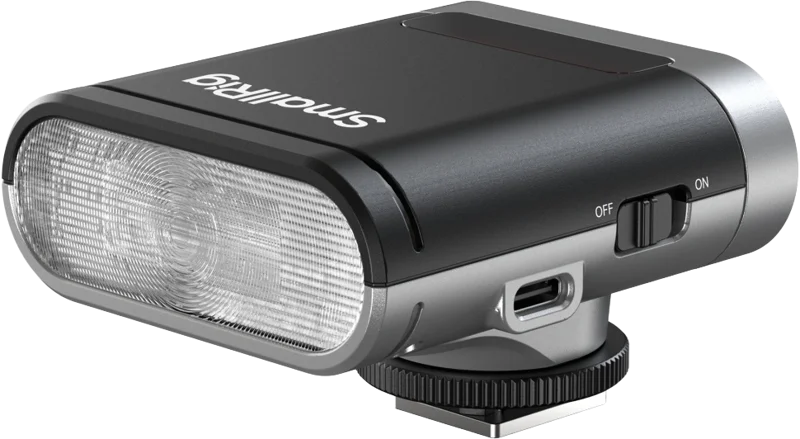 SmallRig 5818 RS20 mini Speedlite Flash (Silver)