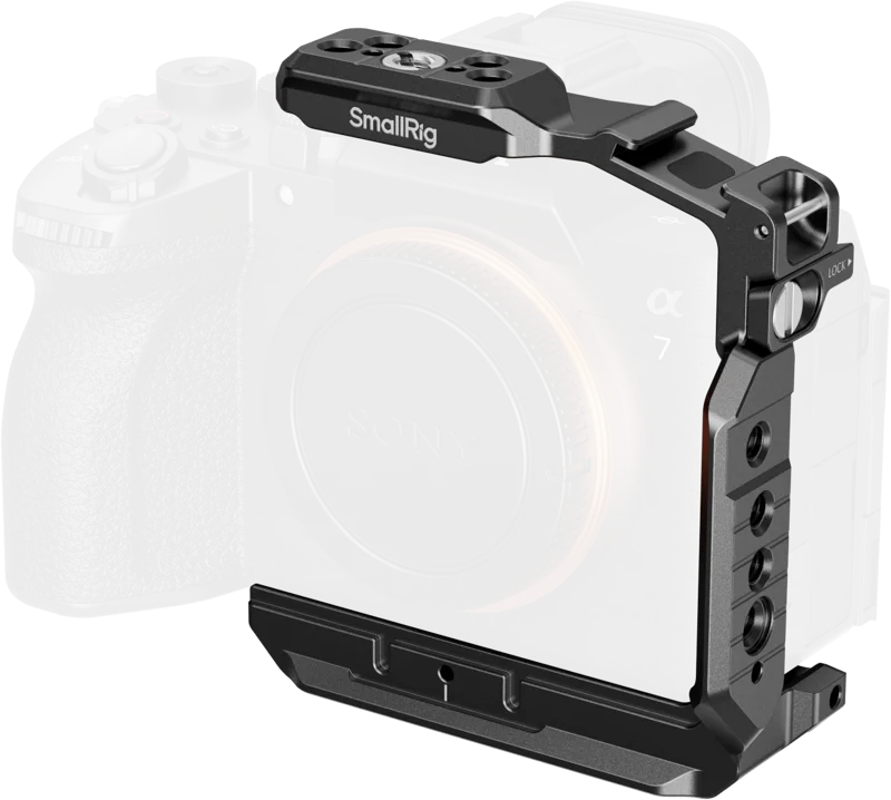 SmallRig 6023 "HawkLock" Quick Release Half Cage for Sony Alpha 7 V / 7R V / 7 IV