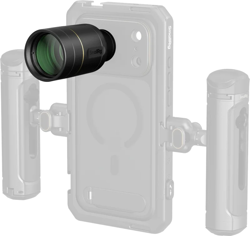 SmallRig 5334 2× Magnification Telephoto & Macro Lens Kit for Phones (T-Mount)