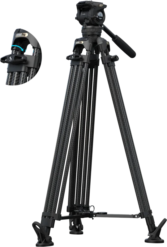 SmallRig 5580 FSD16 FreeSpeed Heavy-Duty Carbon Fiber Tripod