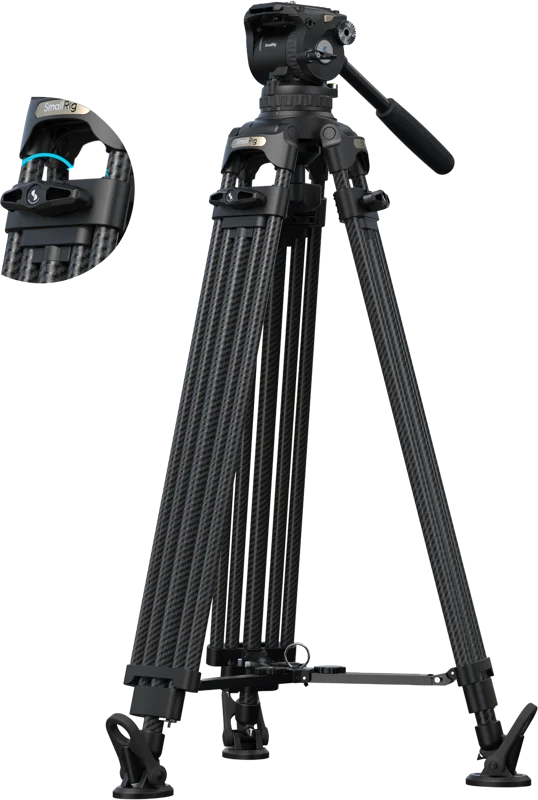 SmallRig 5578 FSD18 FreeSpeed Heavy-Duty Carbon Fiber Tripod