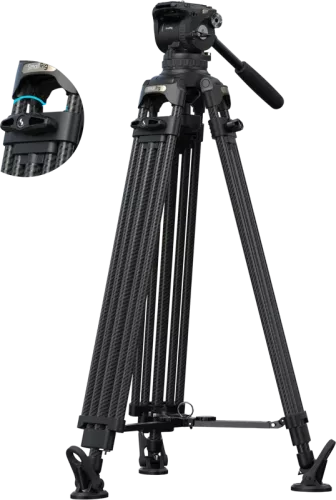 SmallRig 5578 FSD18 FreeSpeed Heavy-Duty Carbon Fiber Tripod
