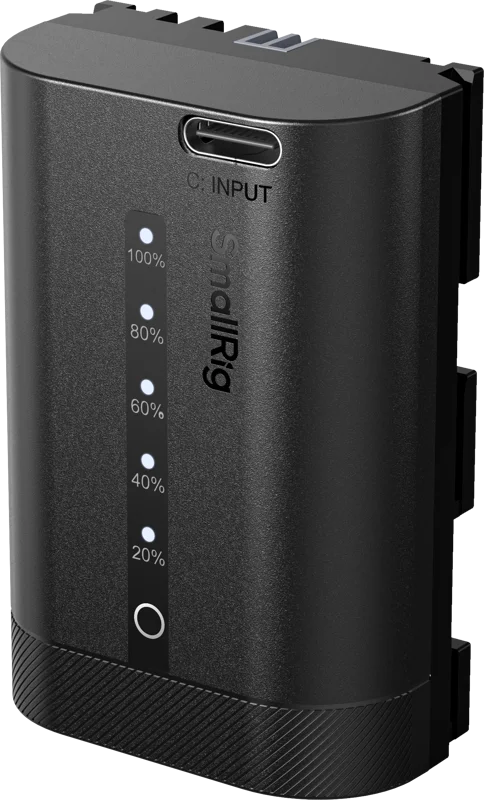 SmallRig 5298 USB-C Camera Battery with Power Display for Canon LP-E6P