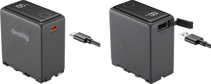 SmallRig 5729 USB-C Rechargable Camera Battery for NP-F970