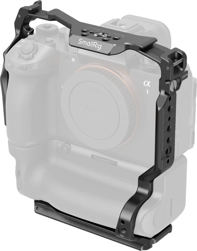 SmallRig 5908 Cage for Alpha 1 II & Alpha 9 III with Vertical Grip VG-C5