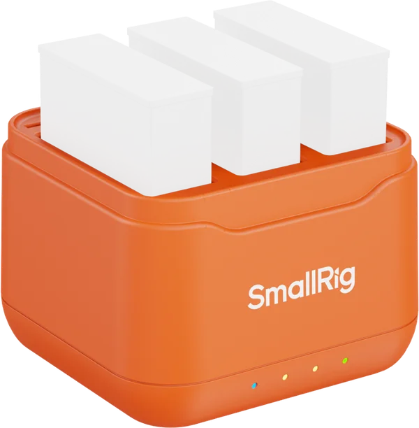 SmallRig 5921 Camera Battery Charger for DJI Action 6 / Action 5 Pro / Osmo 360