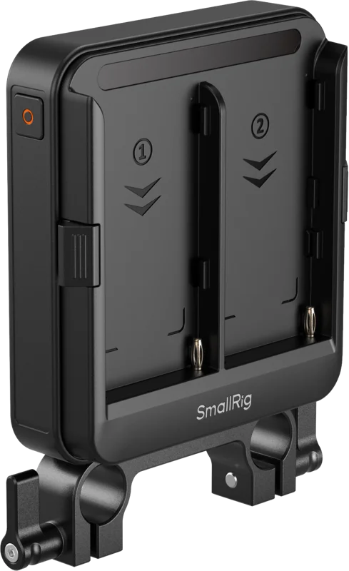 SmallRig 5537 Adapter Plate Kit for NP-F Type Batteries for 15mm LWS Rods (Supports UPS)
