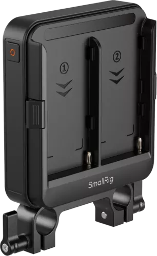 SmallRig 5537 Adapter Plate Kit for NP-F Type Batteries for 15mm LWS Rods (Supports UPS)