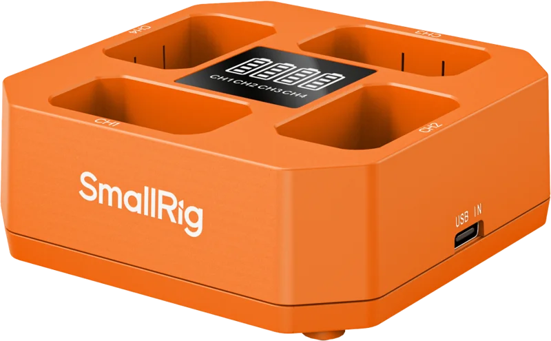 SmallRig 5749 Four-Channel Camera Battery Charger for NP-FW50