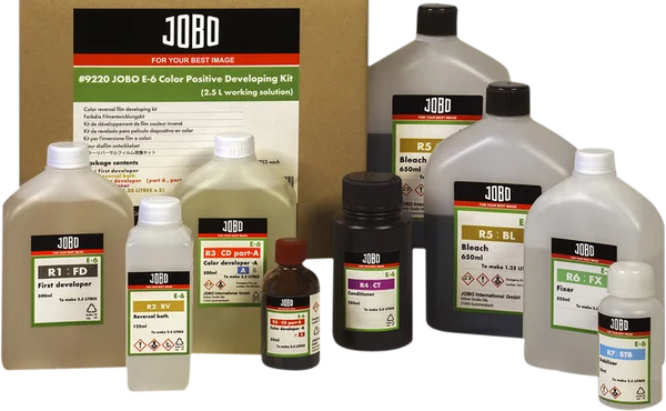 Jobo E-6 COLOR Positive Chemistry Kit  4 x  2,5L