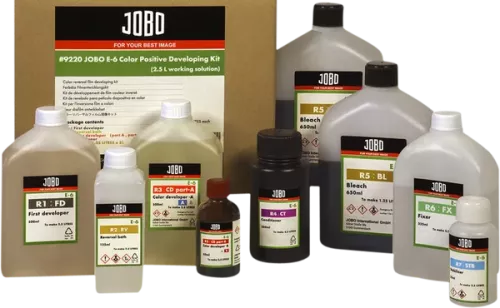 Jobo E-6 COLOR Positive Chemistry Kit  4 x  2,5L