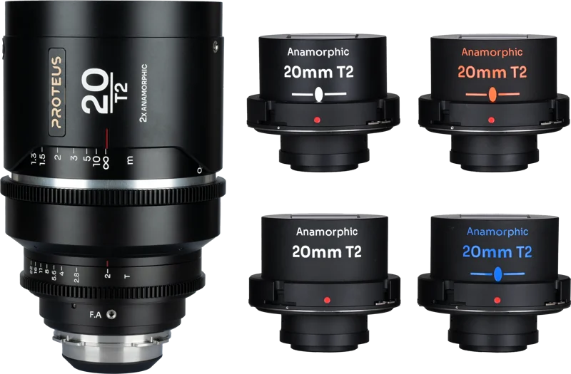 Laowa Proteus Flex 2X Anamorphic 20mm T2-Arri PL/ Canon EF