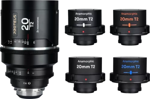 Laowa Proteus Flex 2X Anamorphic 20mm T2-Arri PL/ Canon EF