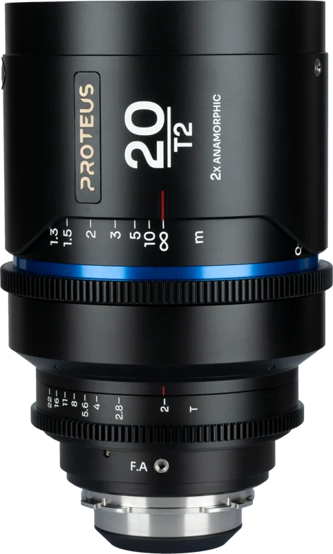 Laowa Proteus 2X Anamorphic 20mm T2 -Blue - Arri PL/ Canon EF