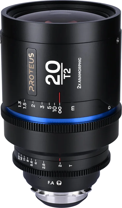 Laowa Proteus 2X Anamorphic 20mm T2 -Blue - Arri PL/ Canon EF