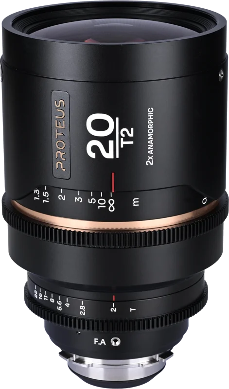 Laowa Proteus 2X Anamorphic 20mm T2 -Amber - Arri PL/ Canon EF