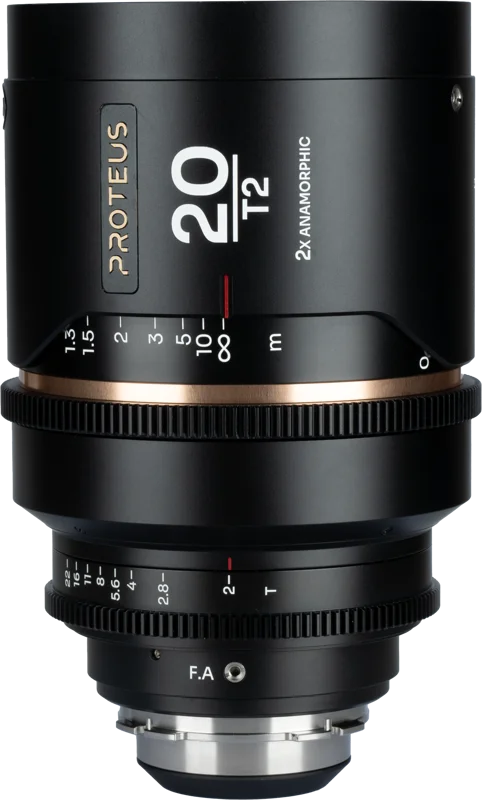 Laowa Proteus 2X Anamorphic 20mm T2 -Amber - Arri PL/ Canon EF