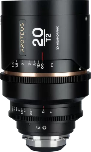 Laowa Proteus 2X Anamorphic 20mm T2 -Amber - Arri PL/ Canon EF