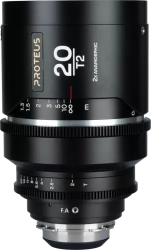Laowa Proteus 2X Anamorphic 20mm T2 -Silver - Arri PL/ Canon EF