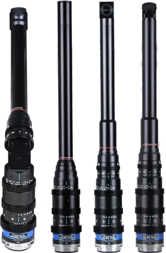 Laowa Probe Zoom 4-lens Bundle 15–24mm T8 Lens  (Direct, Periscope, 35° Degree, 90° Degree) Arri PL