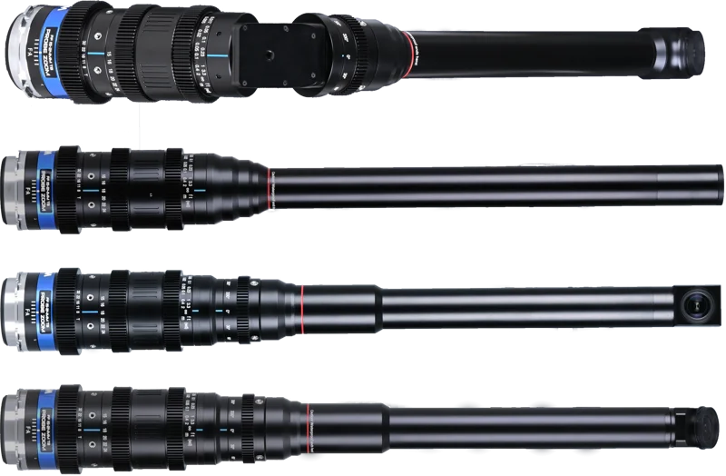 Laowa Probe Zoom 4-lens Bundle 15–24mm T8 Lens  (Direct, Periscope, 35° Degree, 90° Degree) Arri PL