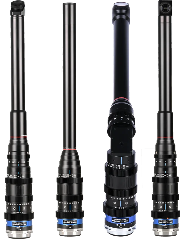 Laowa Probe Zoom 4-lens Bundle 15–35mm T12 Lens  (Direct, Periscope, 35° Degree, 90° Degree) Arri PL